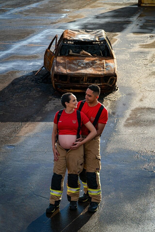 Gestante - Elaine, Ezio e Rafaella